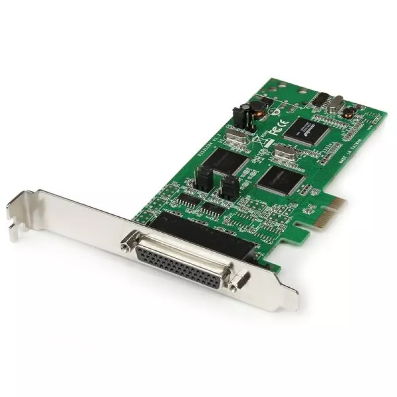 StarTech.com placa combo série PCI Express PCIe de 4 portas - 2 x RS232 2 x RS422 / RS485