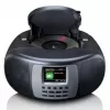 Rádio portátil DAB+/FM Lenco SCD-860 com Bluetooth, leitor de CD, ecrã TFT de 2,4 polegadas, 2×2W, AUX, pilha/fonte de alimentação