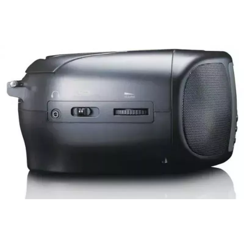 Rádio portátil DAB+/FM Lenco SCD-860 com Bluetooth, leitor de CD, ecrã TFT de 2,4 polegadas, 2×2W, AUX, pilha/fonte de alimentação