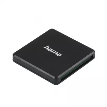 Hama leitor de cartões múltiplos USB 3.0, SD/microSD/CF, preto