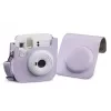 Capa Cullmann RIO Fit 120 para Fujifilm Instax mini 12, lilás, alça de ombro, 1 bolso exterior