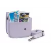 Capa Cullmann RIO Fit 120 para Fujifilm Instax mini 12, lilás, alça de ombro, 1 bolso exterior