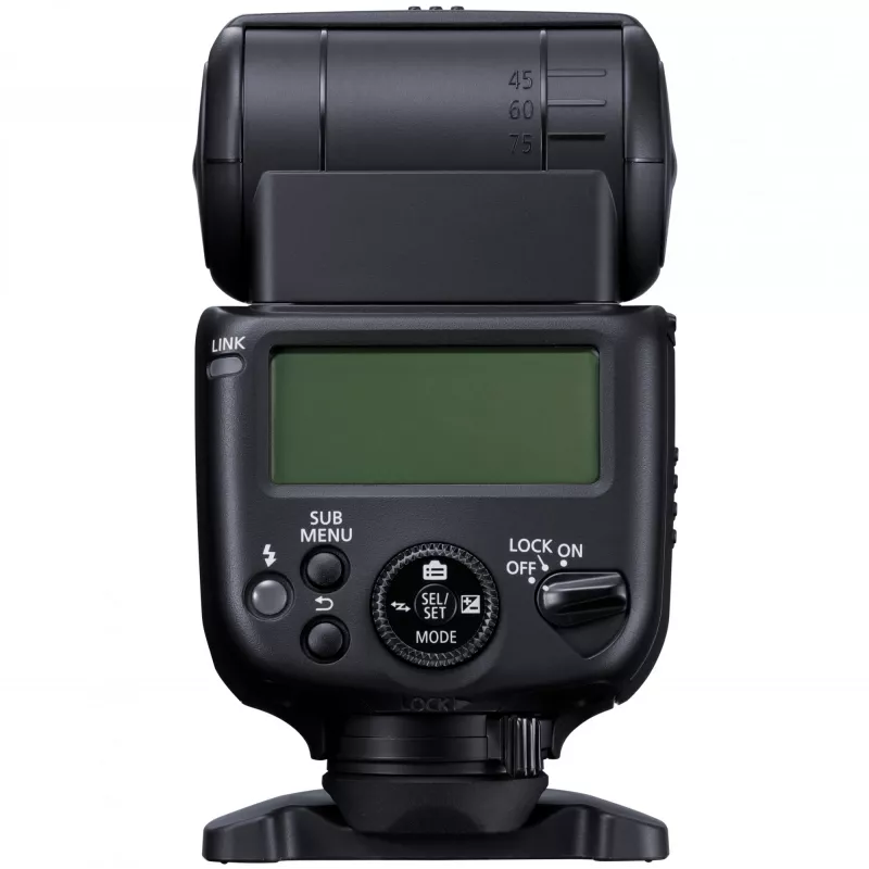 Flash para câmara de vídeo Canon Speedlite EL-10 preto pilha AA 287 g