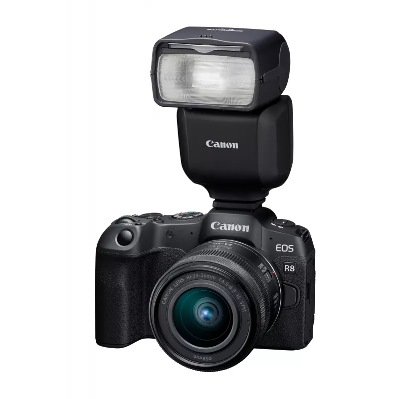 Flash para câmara de vídeo Canon Speedlite EL-10 preto pilha AA 287 g