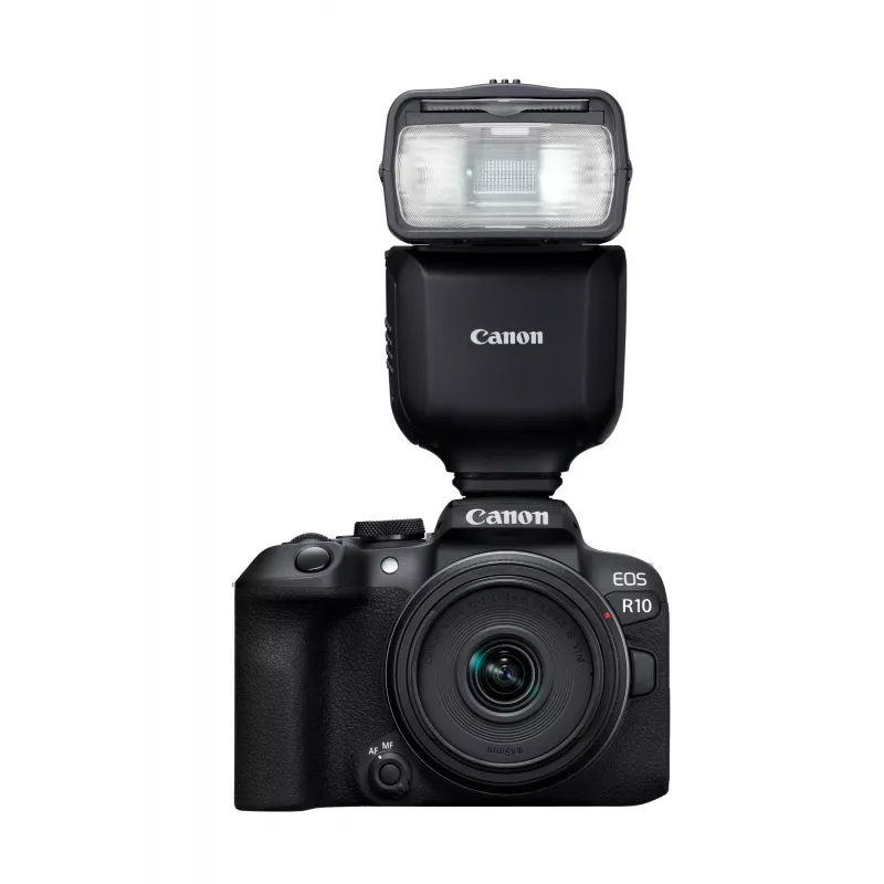 Flash para câmara de vídeo Canon Speedlite EL-10 preto pilha AA 287 g