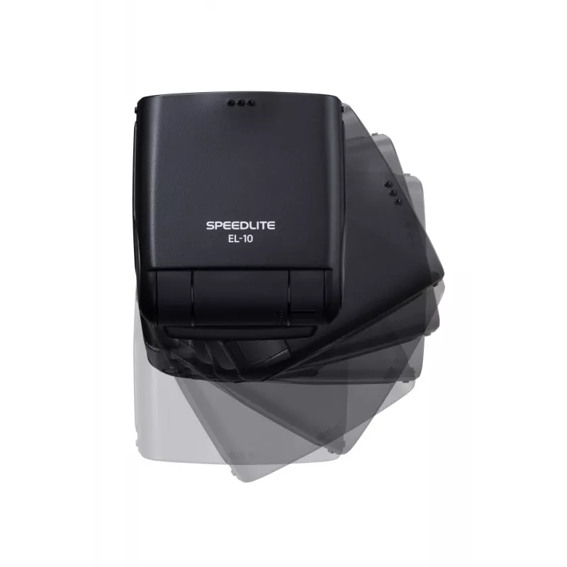 Flash para câmara de vídeo Canon Speedlite EL-10 preto pilha AA 287 g