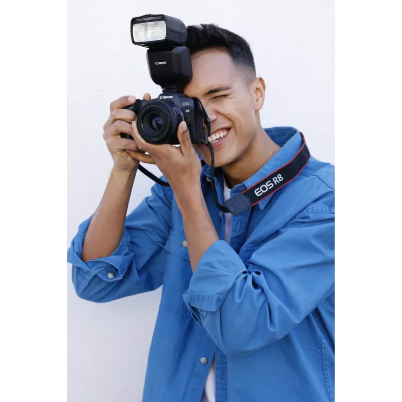 Flash para câmara de vídeo Canon Speedlite EL-10 preto pilha AA 287 g