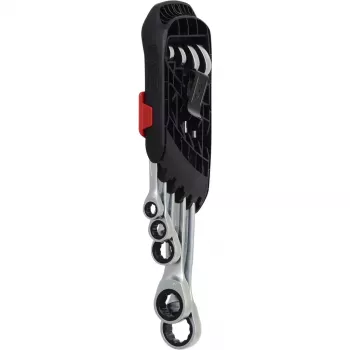 KS Tools DUO GEARplus 503.5205 jogo de chaves de anel com roquete, 5 pcs.
