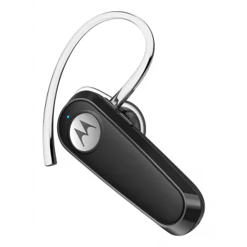 Headset Motorola HK126 sem fios com gancho de orelha, in-ear para trabalho/dia a dia USB Type-C Bluetooth preto