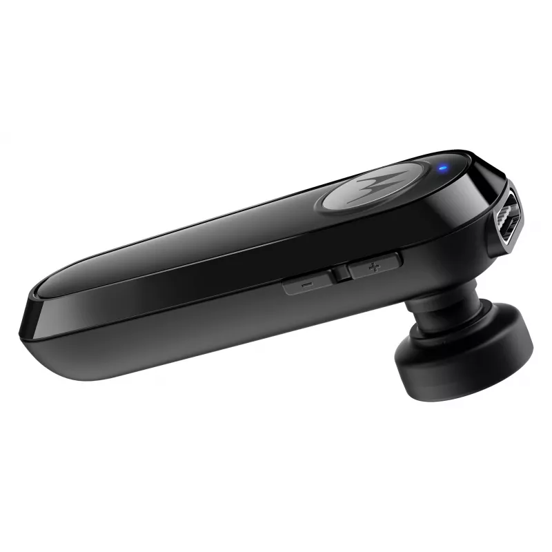 Headset Motorola HK126 sem fios com gancho de orelha, in-ear para trabalho/dia a dia USB Type-C Bluetooth preto