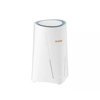 Router SOHO D-Link AX6000 Wi-Fi 6, Wi-Fi 6E (802.11ax), dual-band (2,4 GHz / 5 GHz), Ethernet LAN, branco, router de mesa