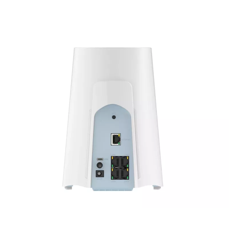 Router SOHO D-Link AX6000 Wi-Fi 6, Wi-Fi 6E (802.11ax), dual-band (2,4 GHz / 5 GHz), Ethernet LAN, branco, router de mesa