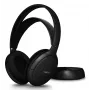 Auscultadores/headset Philips SHC5200M2/12 sem fios com arco de cabeça para TV USB Type-C preto