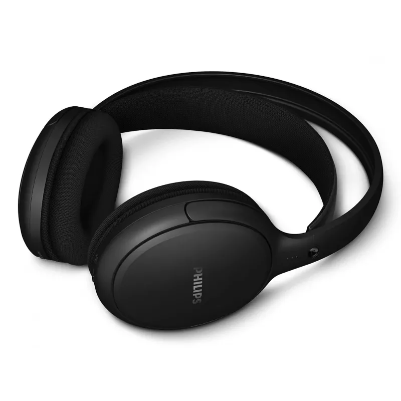 Auscultadores/headset Philips SHC5200M2/12 sem fios com arco de cabeça para TV USB Type-C preto