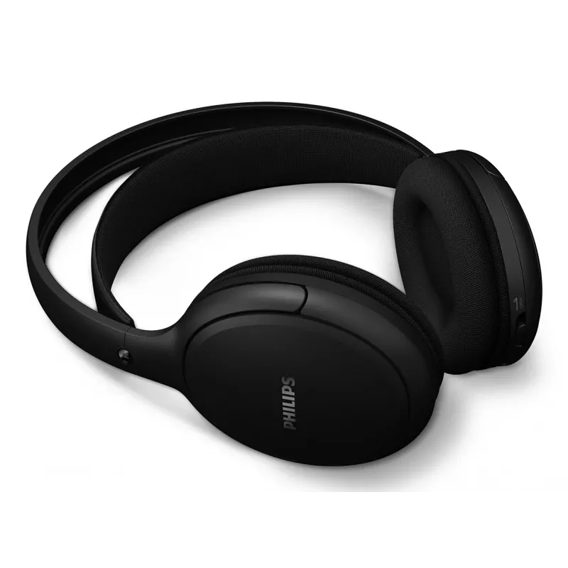 Auscultadores/headset Philips SHC5200M2/12 sem fios com arco de cabeça para TV USB Type-C preto