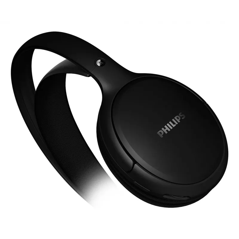 Auscultadores/headset Philips SHC5200M2/12 sem fios com arco de cabeça para TV USB Type-C preto