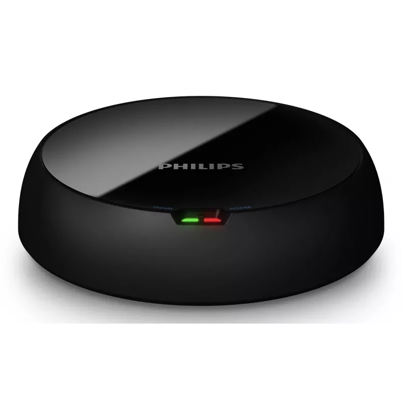 Auscultadores/headset Philips SHC5200M2/12 sem fios com arco de cabeça para TV USB Type-C preto
