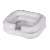 Bacia de lavagem insuflável ActionMed PM100AM — bacia retangular de higiene e reabilitação com bomba, branco