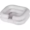 Bacia de lavagem insuflável ActionMed PM200AM — bacia de higiene retangular portátil, branco, bomba e mangueira incluídas