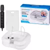 Bacia de lavagem insuflável ActionMed PM200AM — bacia de higiene retangular portátil, branco, bomba e mangueira incluídas