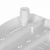 Assento de banho ActionMed LW400AM 2-em-1 com disco de transferência giratório, branco, resistente à humidade, assento ergonómico, orifício de suspensão