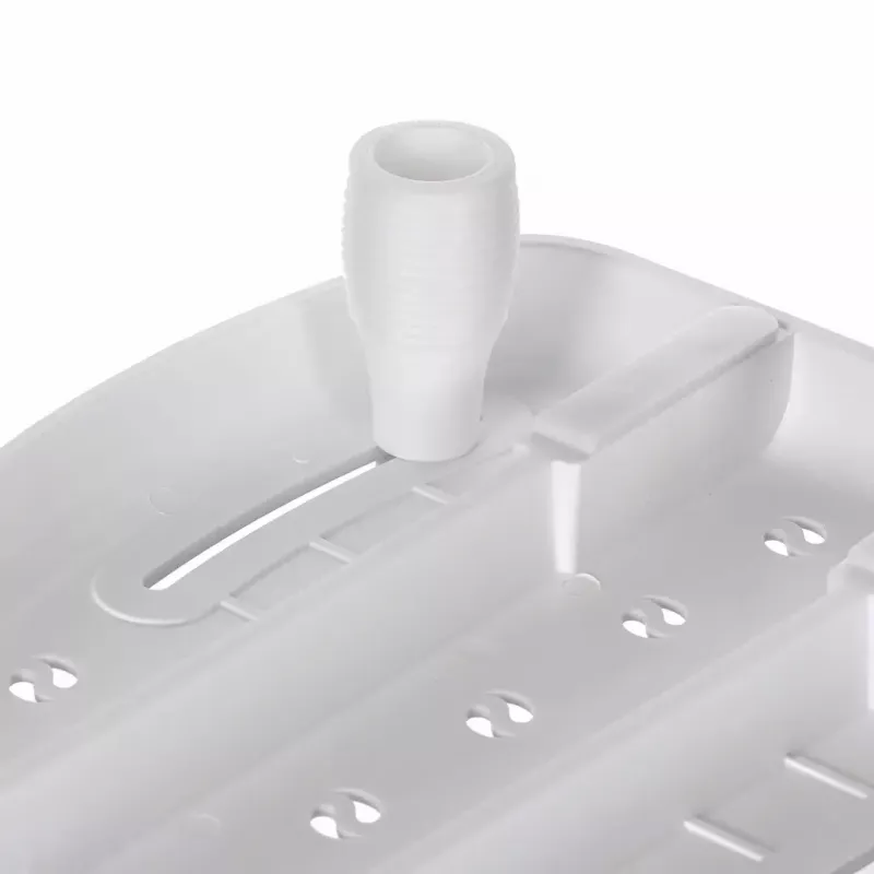 Assento de banho ActionMed LW400AM 2-em-1 com disco de transferência giratório, branco, resistente à humidade, assento ergonómico, orifício de suspensão