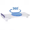 Assento de banho ActionMed LW400AM 2-em-1 com disco de transferência giratório, branco, resistente à humidade, assento ergonómico, orifício de suspensão