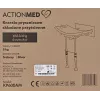 ActionMed KP600AM cadeira de duche rebatível de parede