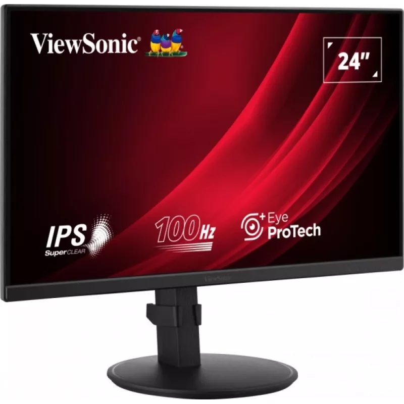 Monitor de computador Viewsonic VG2408A-MHD 61 cm (24 polegadas) 1920 x 1080 píxeis Full HD LED preto