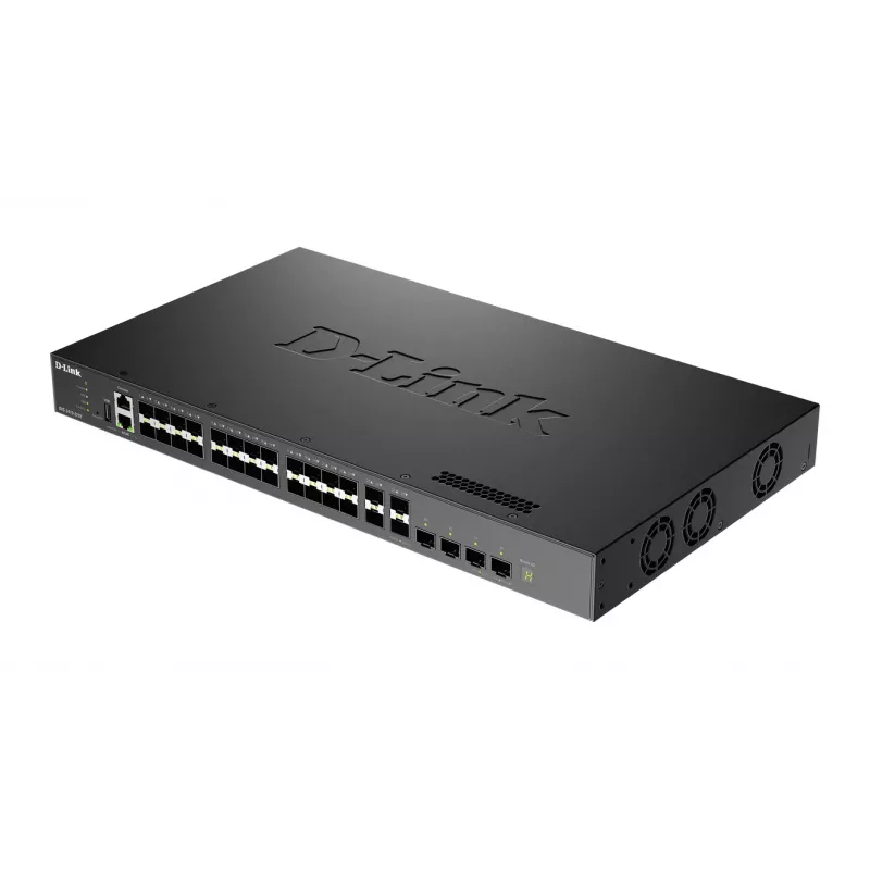 Comutadores geridos D-Link Layer 3 Stackable 10 Gigabit, geridos, L3, duplex total, montagem em rack