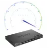 Comutadores geridos D-Link Layer 3 Stackable 10 Gigabit, geridos, L3, duplex total, montagem em rack