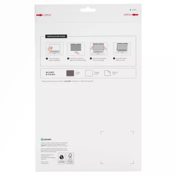Película de privacidade eSTUFF GLBMMB16-21 40,6 cm (16 polegadas) portátil película de privacidade com moldura