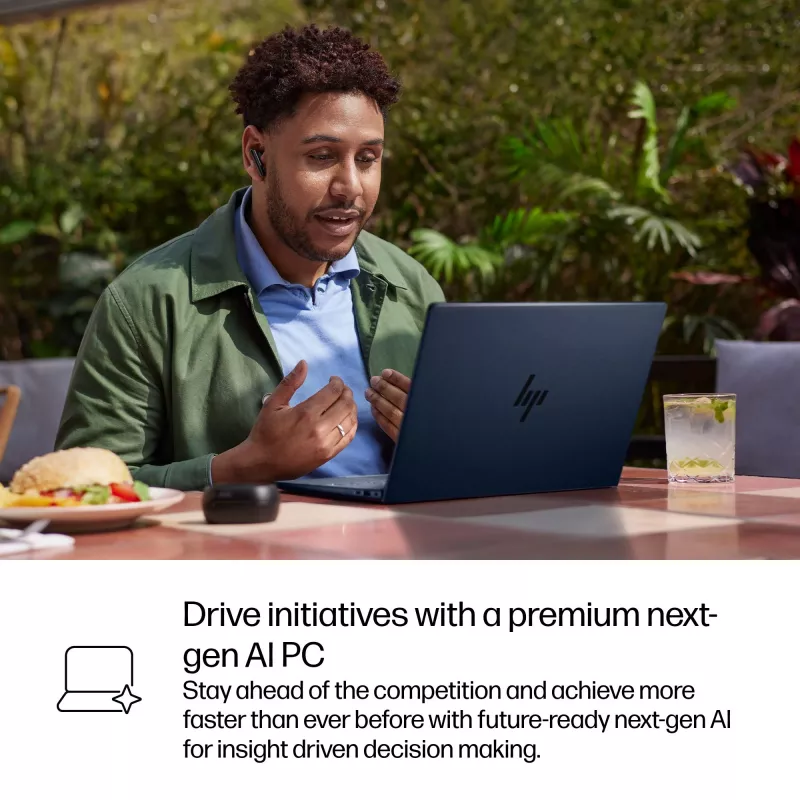 HP EliteBook X G1i Next Gen AI PC Copilot+ PC Intel Core Ultra 5 228V Portátil 35,6 cm (14 polegadas) WUXGA 32 GB LPDDR5x-SDRAM 512 GB SSD Wi-Fi 7 (802.11be) Windows 11 Pro azul