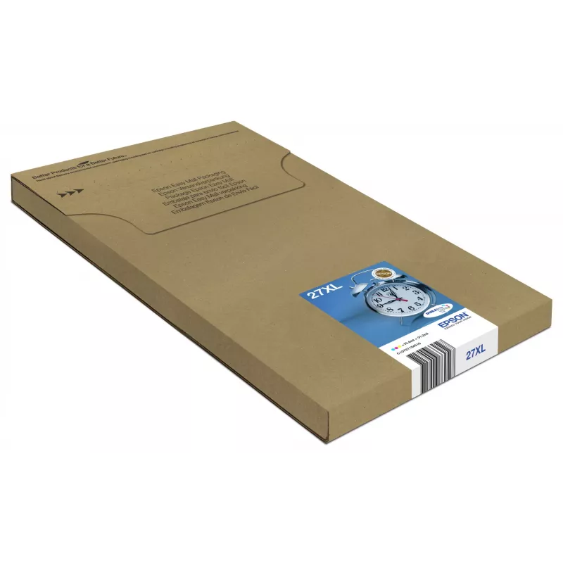 Epson Multpack despertador 3 cores 27XL tinta DURABrite Ultra EasyMail