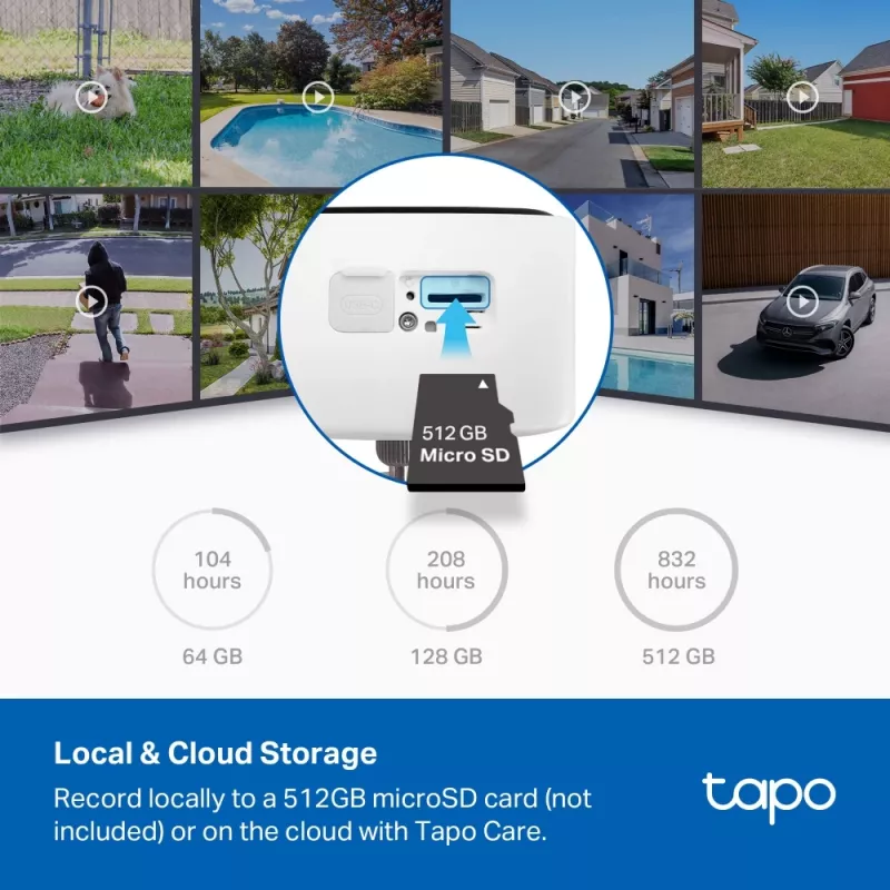 TP-Link Tapo C400 KIT Câmara de vigilância IP exterior 1920 x 1080 píxeis parede
