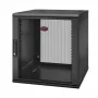 APC NetShelter WX AR112SH6 - 12U, armário de patch 19 polegadas, montagem na parede, pré-montado, 600 mm de profundidade