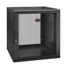 APC NetShelter WX AR112SH6 - 12U, armário de patch 19 polegadas, montagem na parede, pré-montado, 600 mm de profundidade