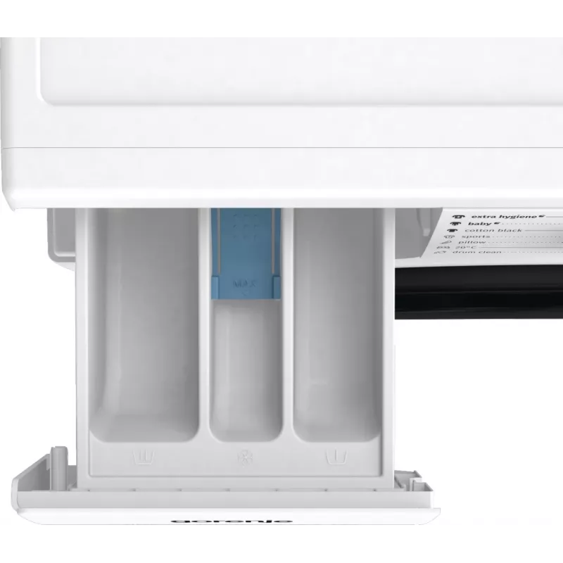 Gorenje Máquina de lavar WNHPI94A1PS BK070, carga frontal, 9 kg, B, 75 dB, 1400 rpm, A