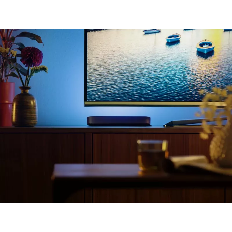 Philips Hue Play light bars Kit inicial – 2 Play light bars + Hue Bridge Pro, Bluetooth, preto, ficha Type-C