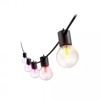 Philips Hue White and Colour Ambience Hue Festavia Globe fita de luz para exterior, 21 m extensão