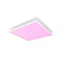 Painel LED quadrado Philips Surimu Square Panel, Bluetooth, branco, caixa de alumínio, 220–240 V