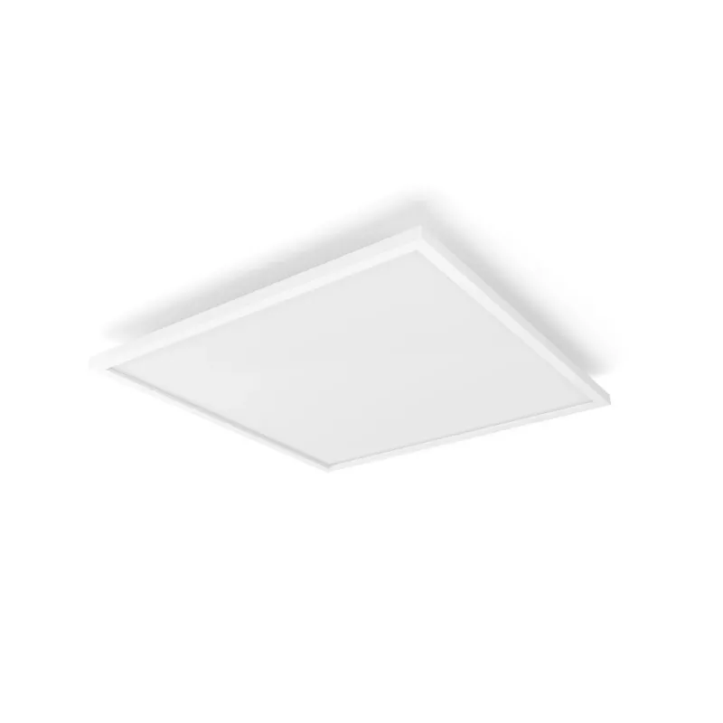 Painel LED quadrado Philips Surimu Square Panel, Bluetooth, branco, caixa de alumínio, 220–240 V