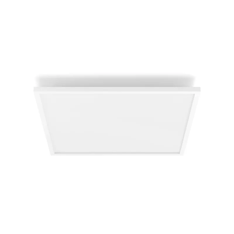 Painel LED quadrado Philips Surimu Square Panel, Bluetooth, branco, caixa de alumínio, 220–240 V