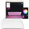 Painel LED quadrado Philips Surimu Square Panel, Bluetooth, branco, caixa de alumínio, 220–240 V