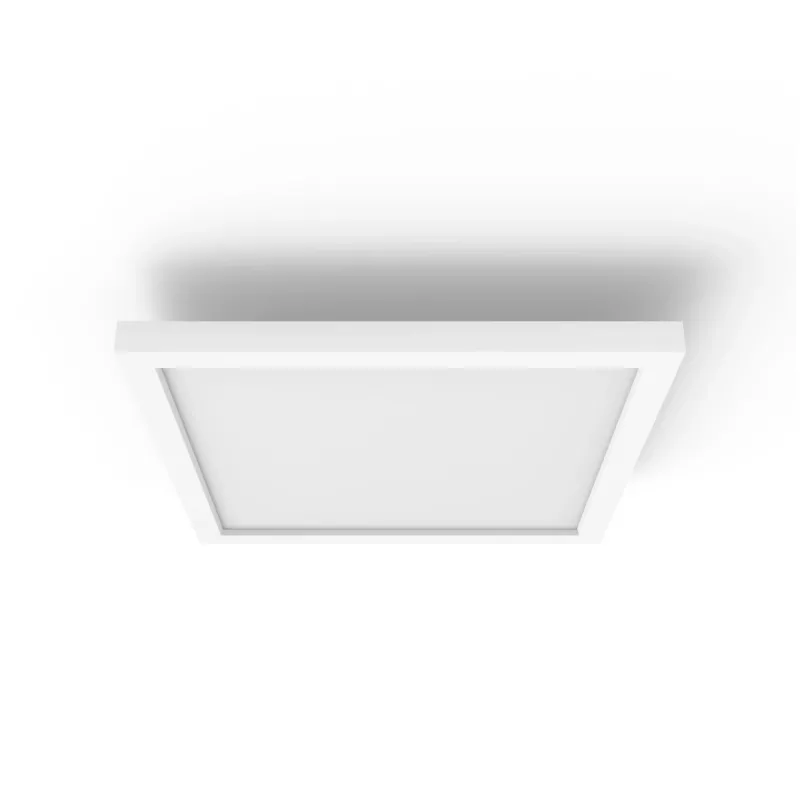 Philips Surimu Square Panel, lâmpada de teto inteligente, Bluetooth/Zigbee, branco, alumínio, multi, 2000 K