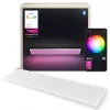 Philips Surimu Painel retangular lâmpada de teto inteligente, Bluetooth/Zigbee, 1200×300×48 mm, 220–240 V, branco
