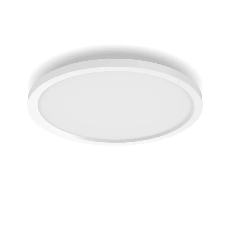 Philips Surimu Round Panel, lâmpada de teto inteligente, Bluetooth/Zigbee, branco, alumínio, multi, 2000 K