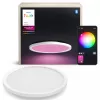 Philips Surimu Round Panel, lâmpada de teto inteligente, Bluetooth/Zigbee, branco, alumínio, multi, 2000 K