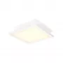 Philips Aurelle Square Panel Light, lâmpada de teto inteligente, Bluetooth/Zigbee, branco, LED, alumínio, variável