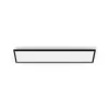 Lâmpada de teto inteligente Signify Philips Aurelle Rectangle Panel — Bluetooth/Zigbee, 1200×300×48 mm, preto